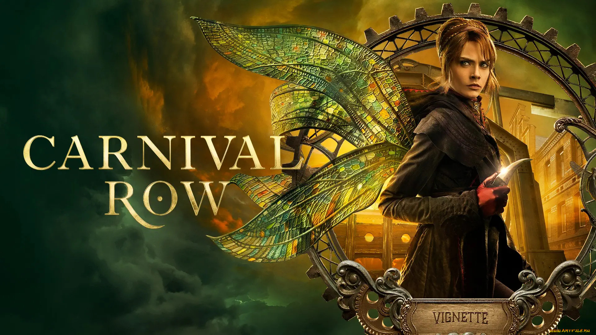 Обои Carnival Row (сериал 2019 – 2023) Кино Фильмы Carnival Row (сериал),  обои для рабочего стола, фотографии carnival row , сериал 2019 – 2023, кино  фильмы, сериал, карнивал, роу, amazon, prime, video,